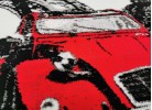 Тъкан килим Popart 4292 Paris